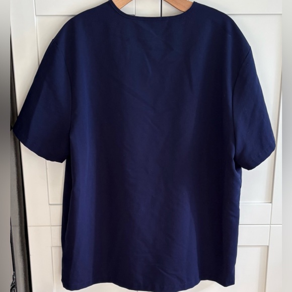 FIGS TECHNICAL COLLECTION XL / XLARGE NAVY LEON SCRUB SHORT SLEEVE SHIRT GREAT - Picture 4 of 4